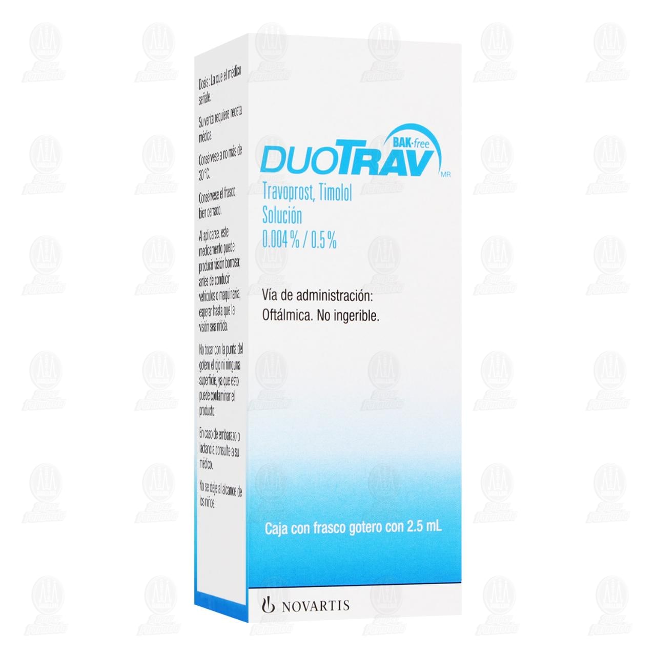 Imagen para Duotrav 0.004%/0.5% Solución, 2.5 ml.