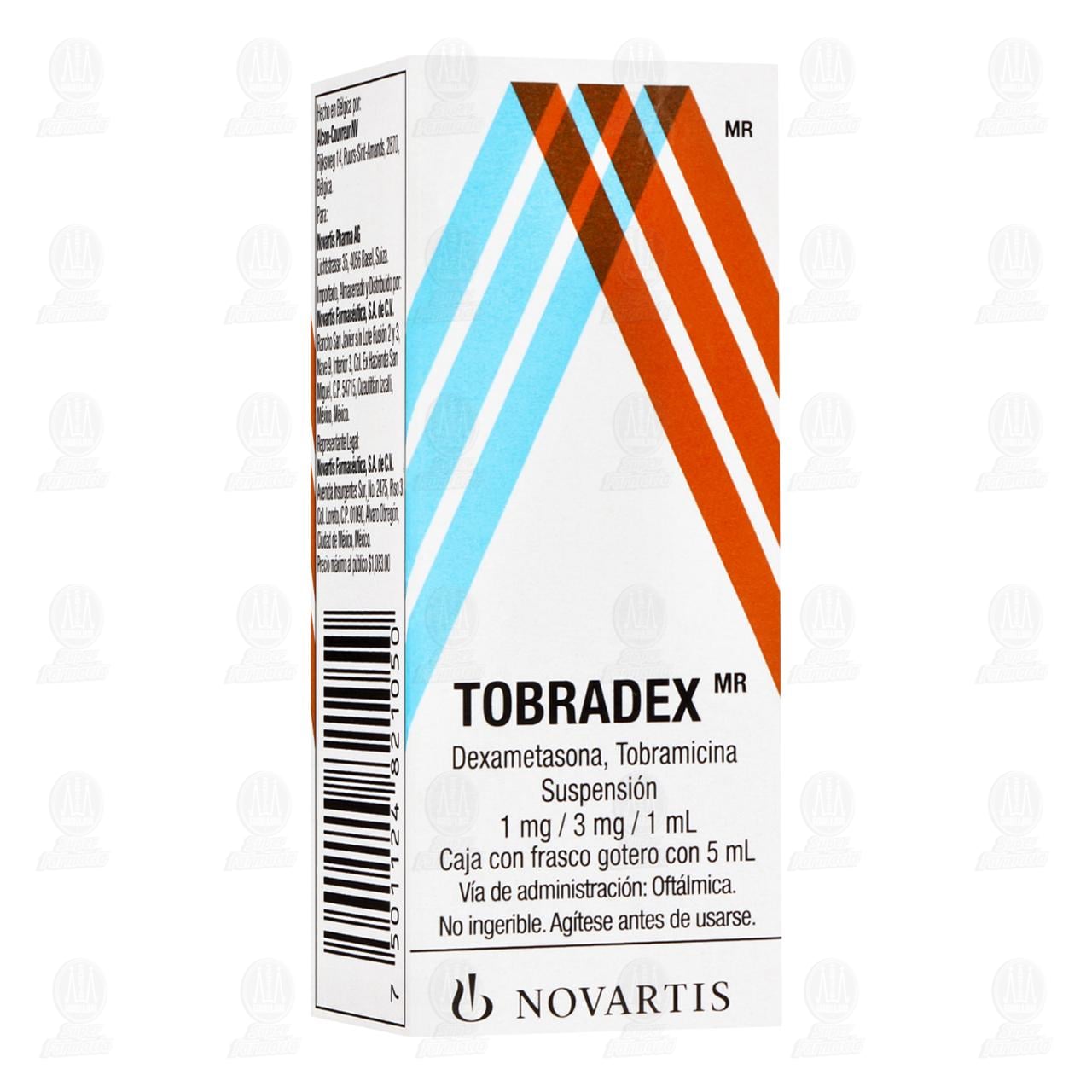 Tobradex 1mg/3mg/1ml Suspensi&oacute;n, 5 ml. image number 0