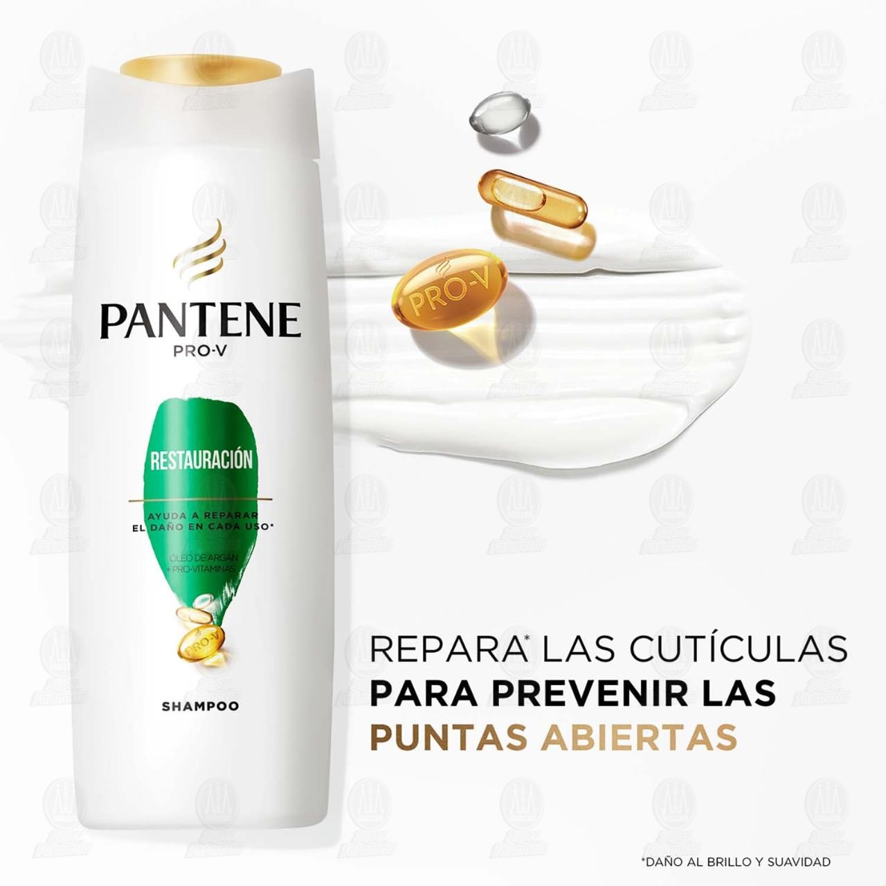 Shampoo Pantene Pro-V Restauraci&oacute;n, 400 ml. image number 4