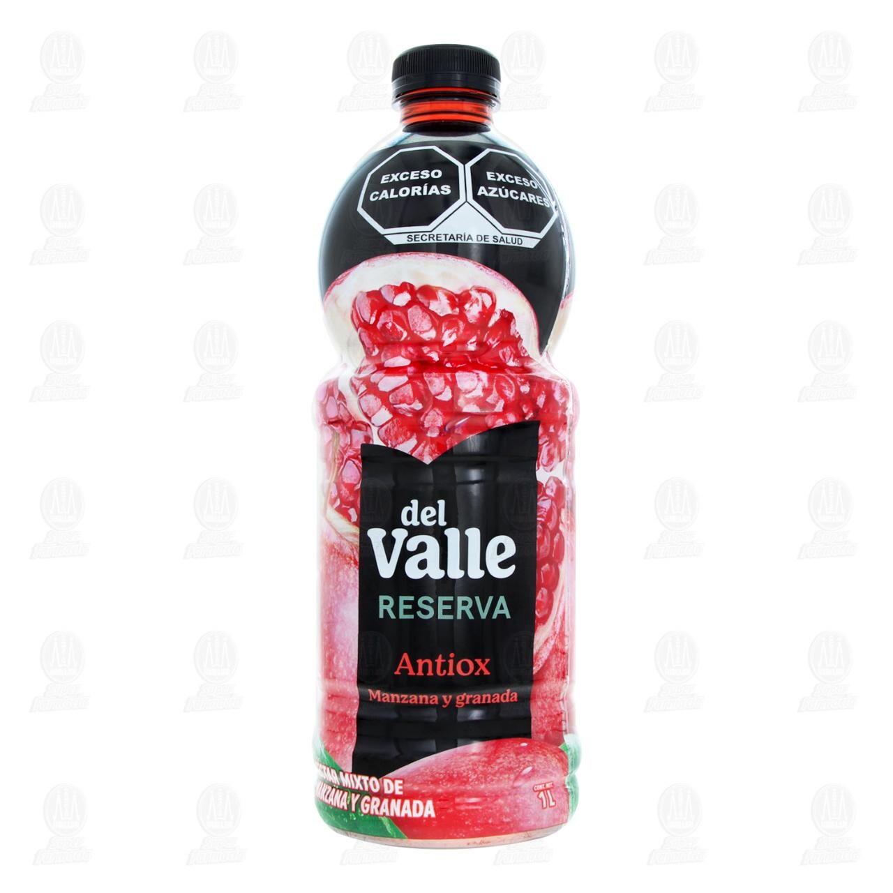 N&eacute;ctar Mixto Del Valle Reserva Antiox Manzana y Granada, 1 lt. image number 1