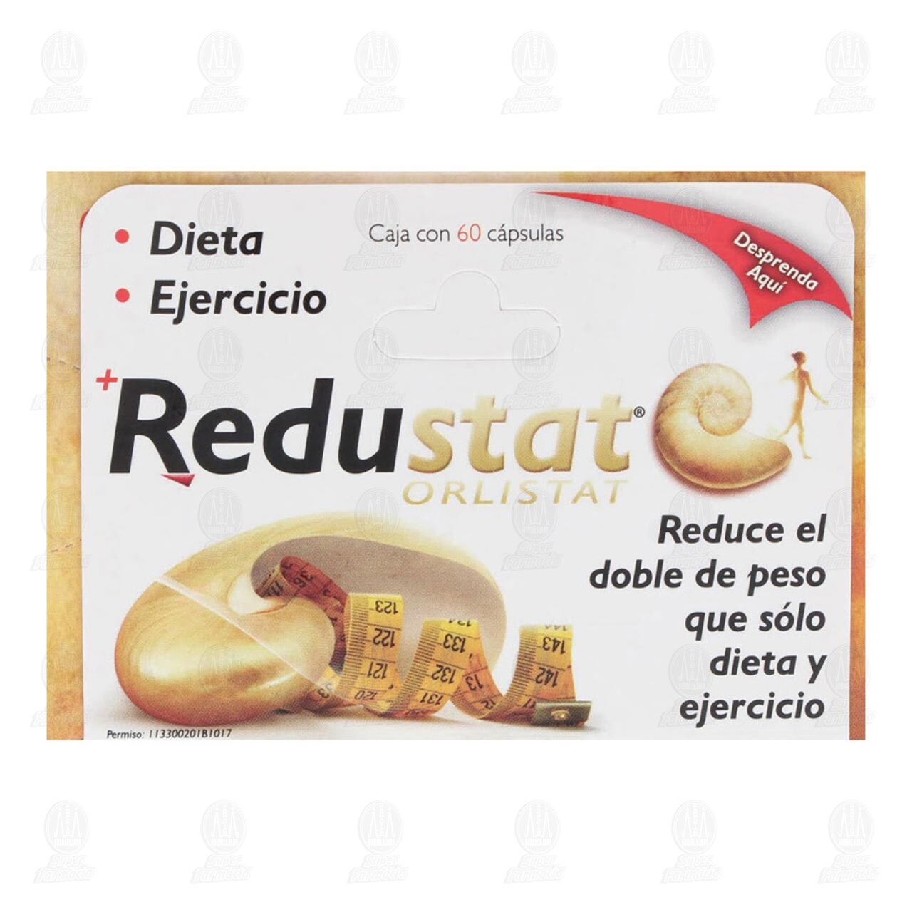 Redustat 60 mg, 60 C&aacute;psulas. image number 2