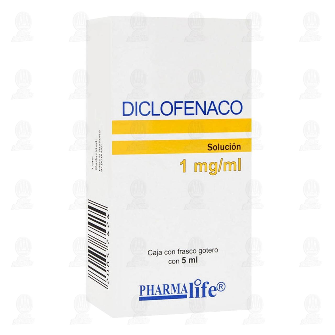 Diclofenaco 1 mg Soluci&oacute;n Gotas 5 ml, Pharmalife. image number 0