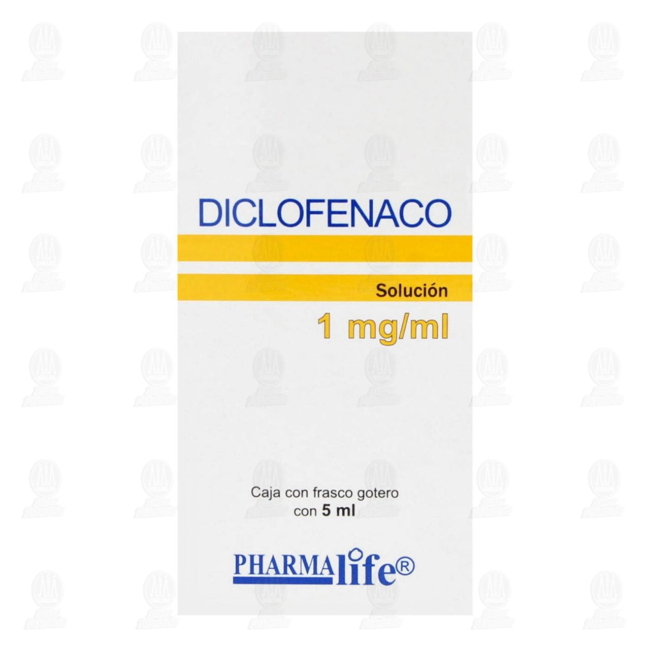 Diclofenaco 1 mg Soluci&oacute;n Gotas 5 ml, Pharmalife. image number 1