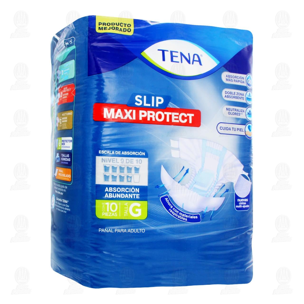 Pañales Para Adultos Tena Pants Maxi Protect 10 Piezas