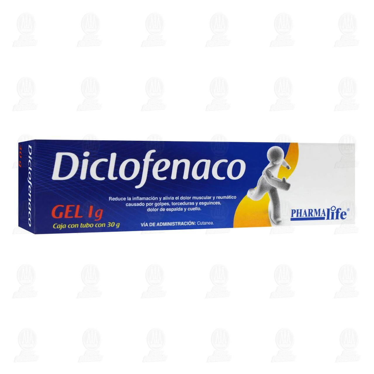 Diclofenaco Gel 1 g, 30 gr Pharmalife. image number 0
