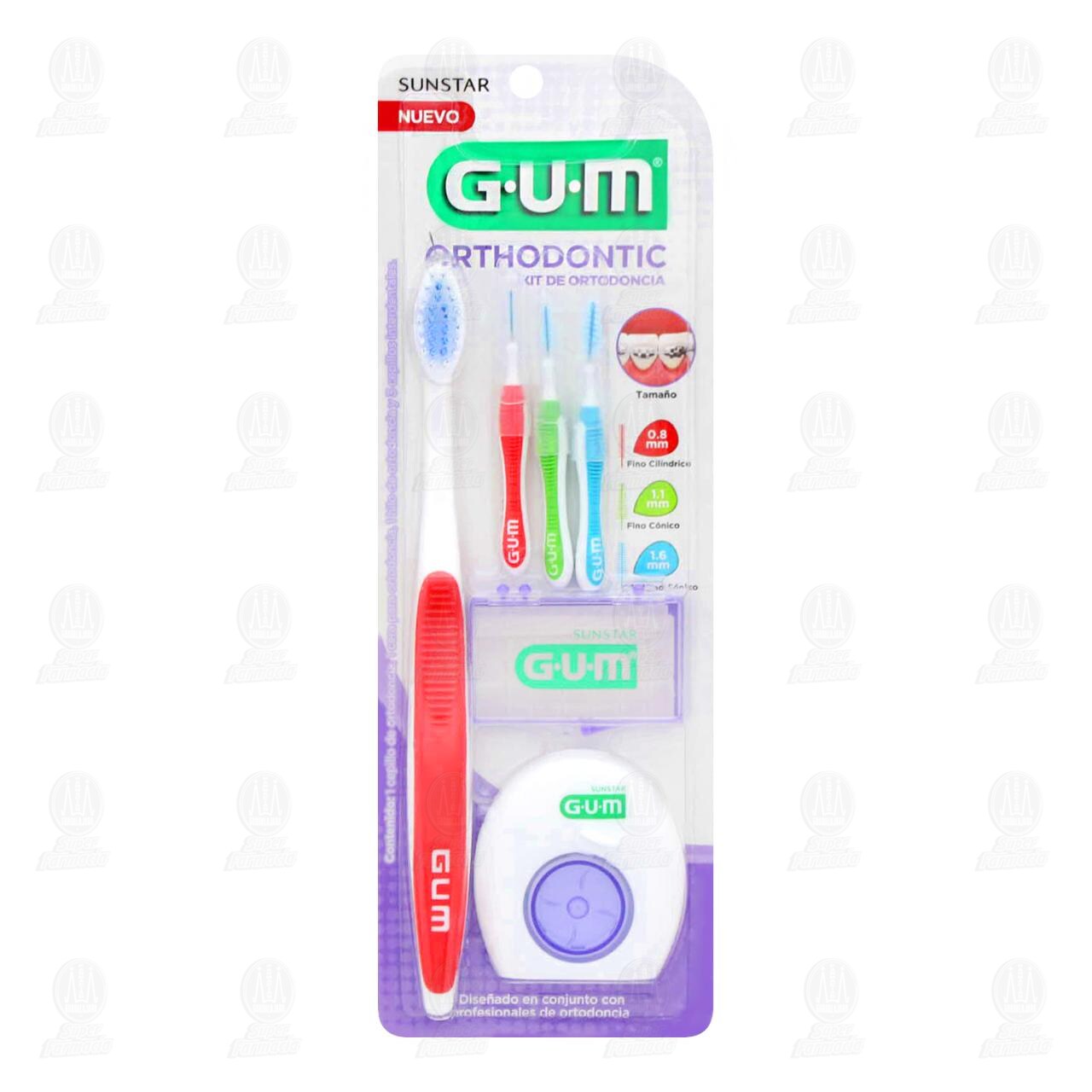 Kit de Ortodoncia Gum Orthodontic, 6 pzas. image number 0