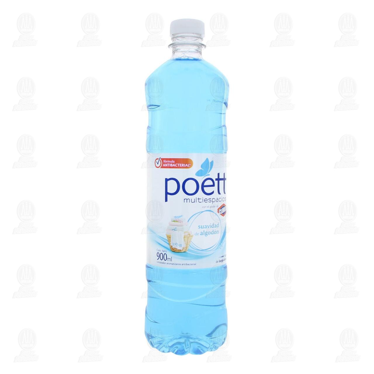 Limpiador Poett Suavidad de Algodón, 900 ml. image number 0