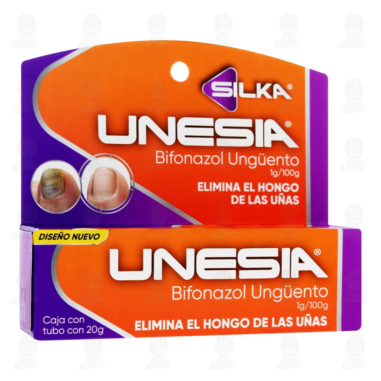 Unesia Ungüento 1gr/100gr, 20 gr. image number 0