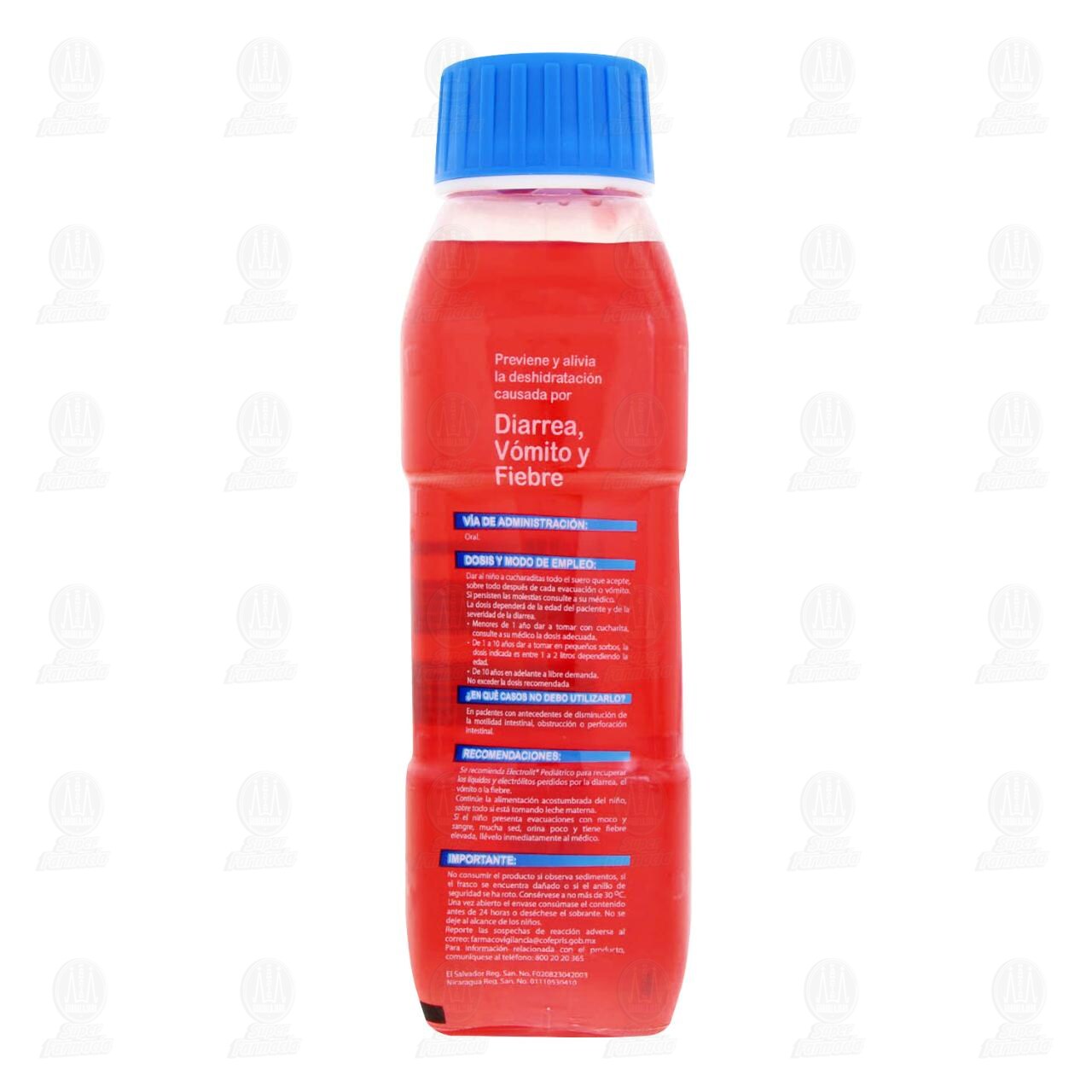 Electrolitos Orales Electrolit Pediátrico Sabor Fresa, 300 ml. image number 2