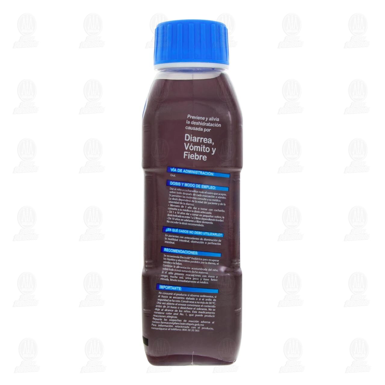 Electrolitos Orales Electrolit Pediátrico Sabor Uva, 300 ml. image number 2