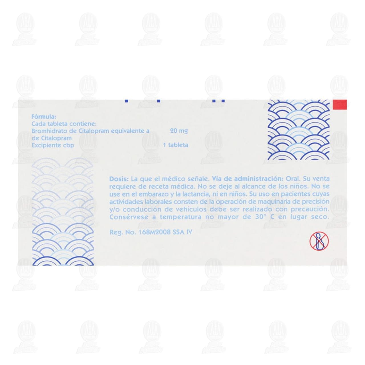 Remicital 20 mg, 30 Tabletas. image number 2