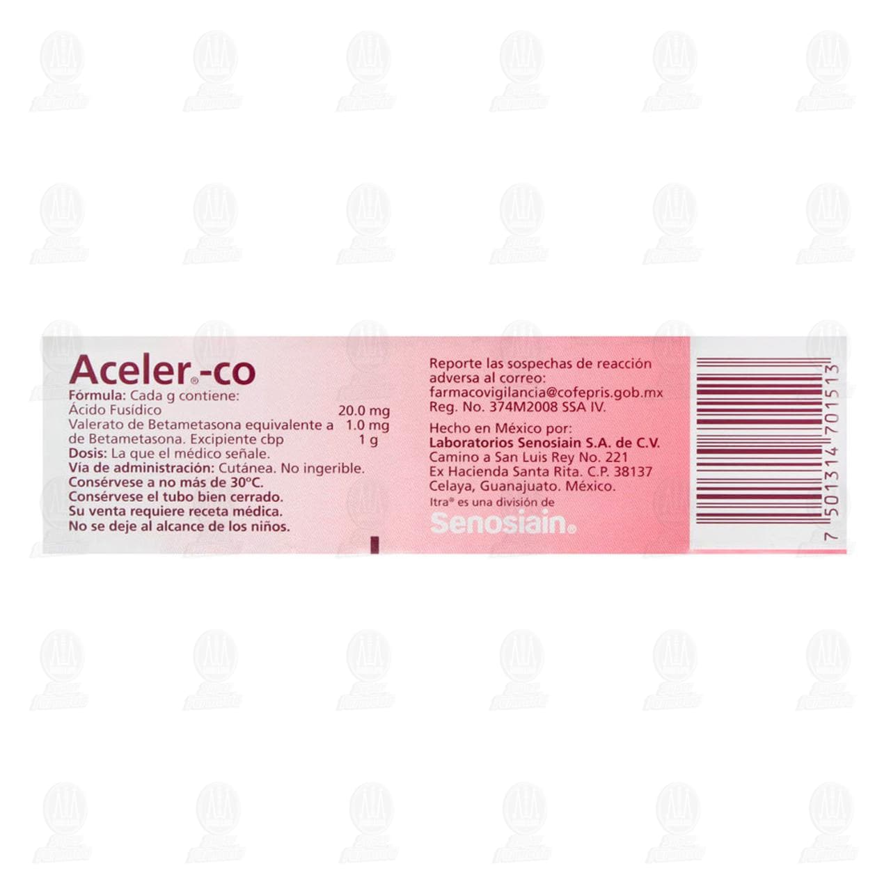 Aceler-co Crema 2%-0.1%, 15 gr. image number 2