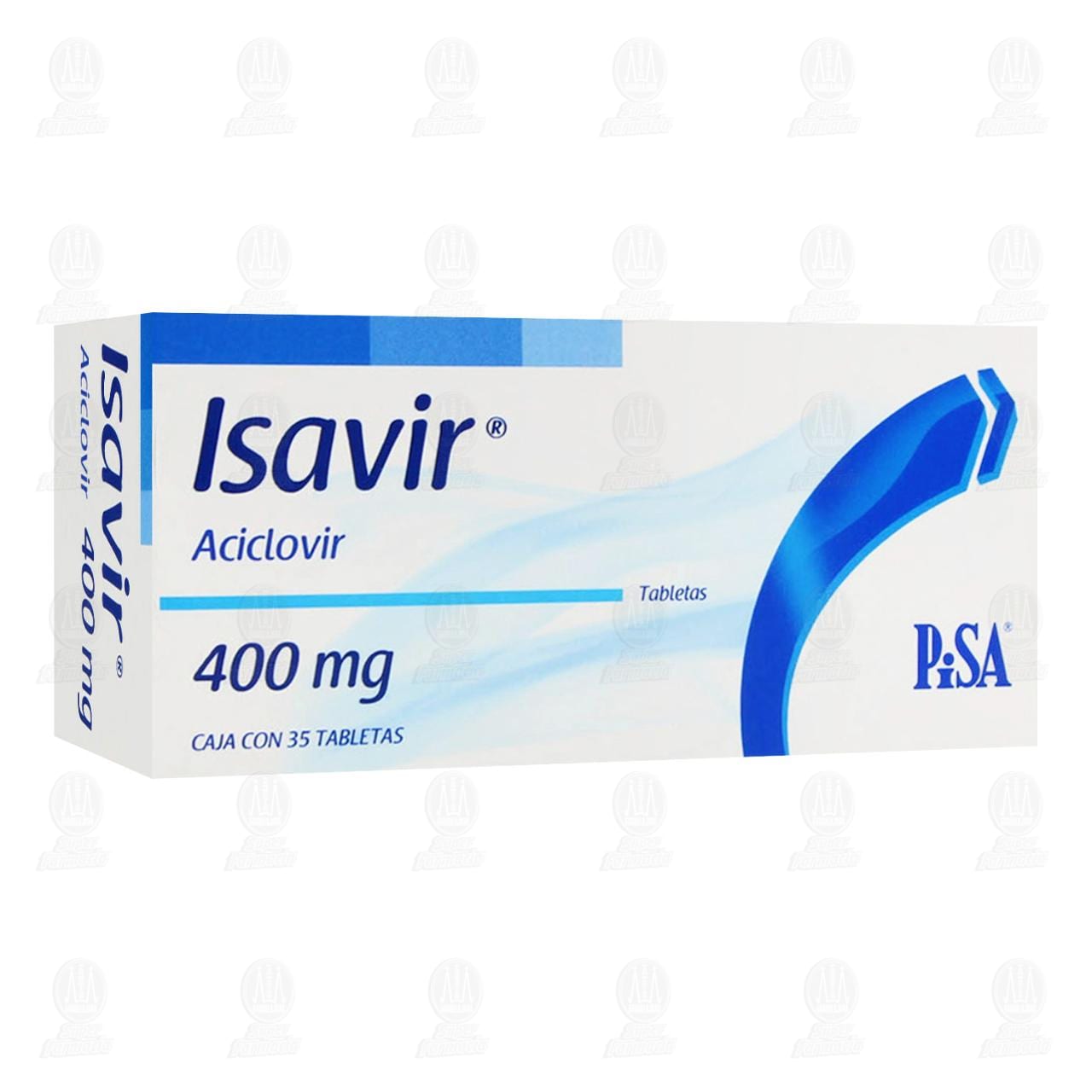 Imagen para Isavir 400 mg, 35 Tabletas.