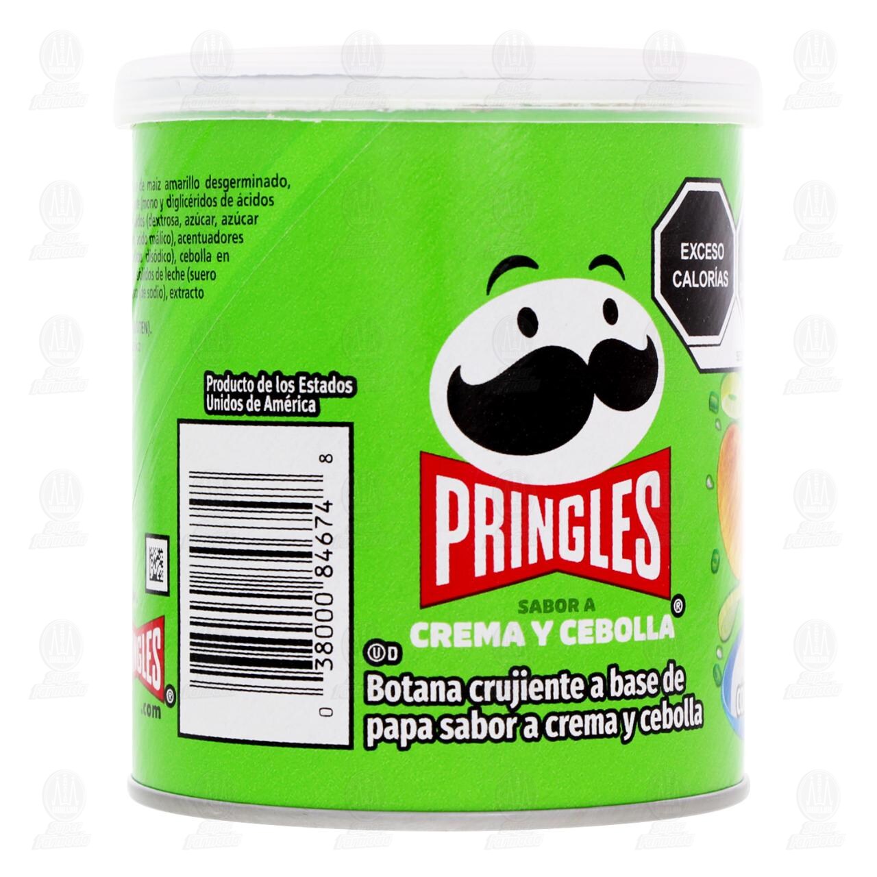 Papas Pringles Sabor a Crema y Cebolla, 40 gr. image number 0