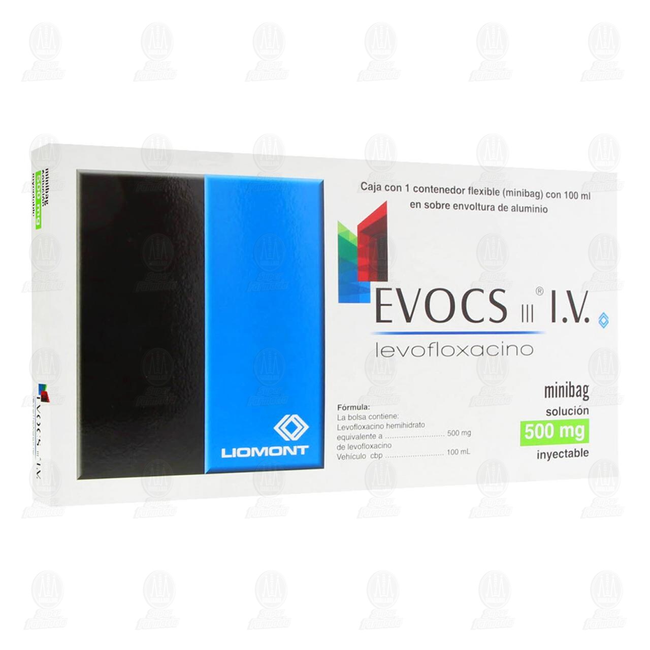 Evocs III 500 mg, Minibag Inyectable 100 ml. image number 0