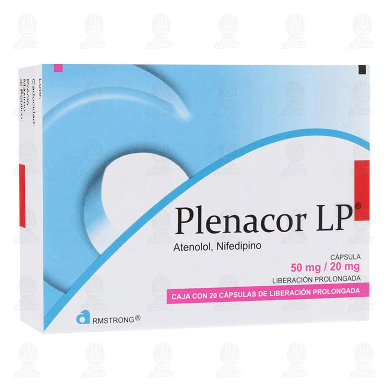 Plenacor LP 50mg/20mg, 20 C&aacute;psulas. image number 0