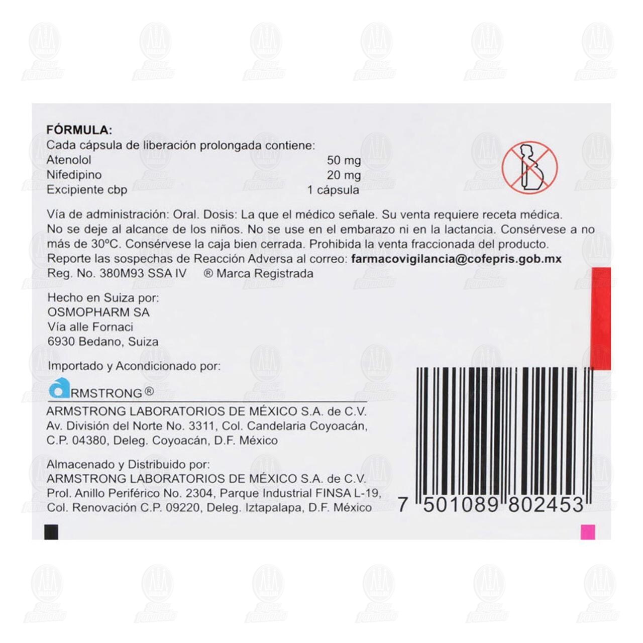 Plenacor LP 50mg/20mg, 20 C&aacute;psulas. image number 2