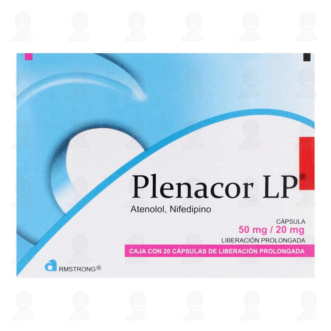 Plenacor LP 50mg/20mg, 20 C&aacute;psulas. image number 1