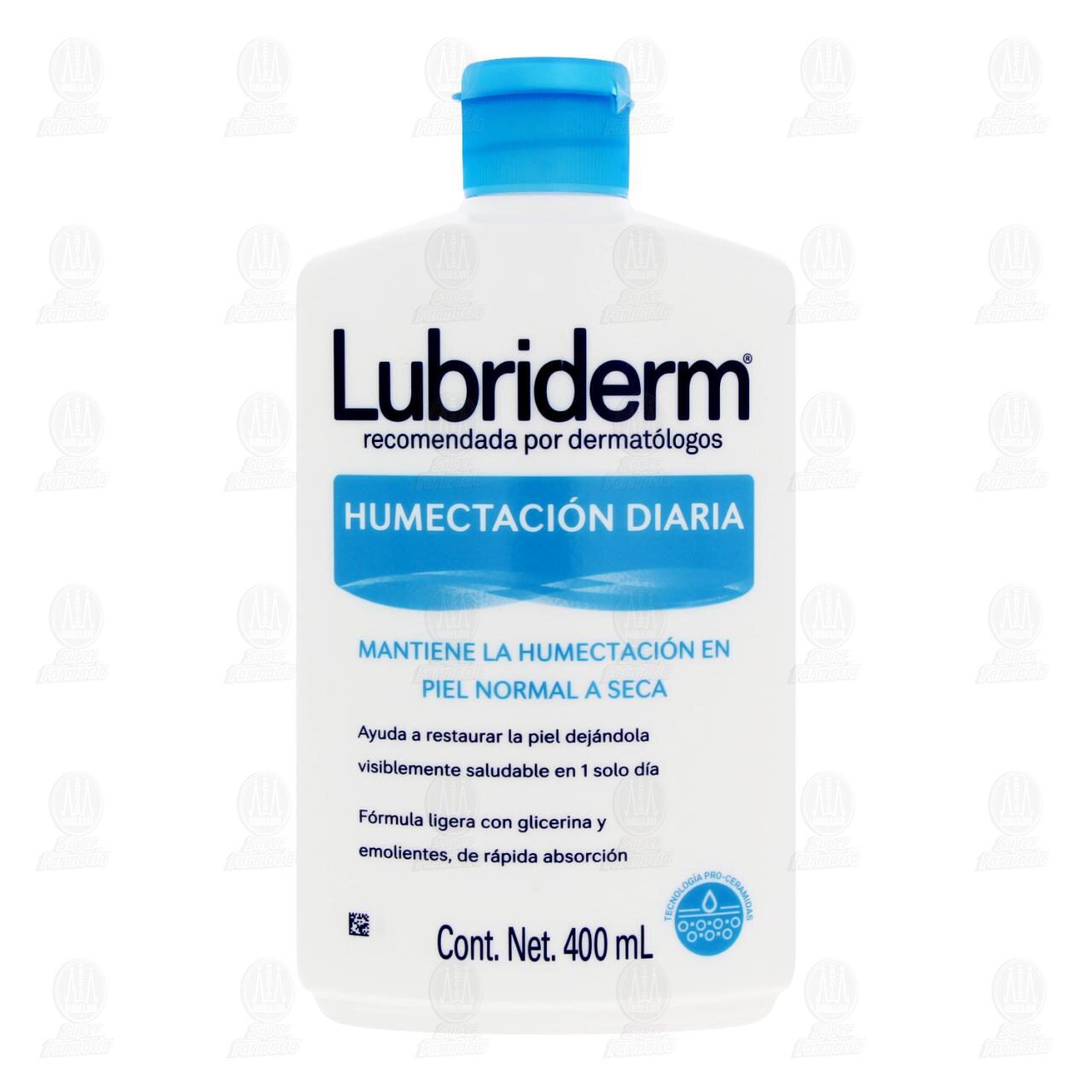 Crema Corporal Lubriderm Humectaci&oacute;n Diaria, 400 ml. image number 1