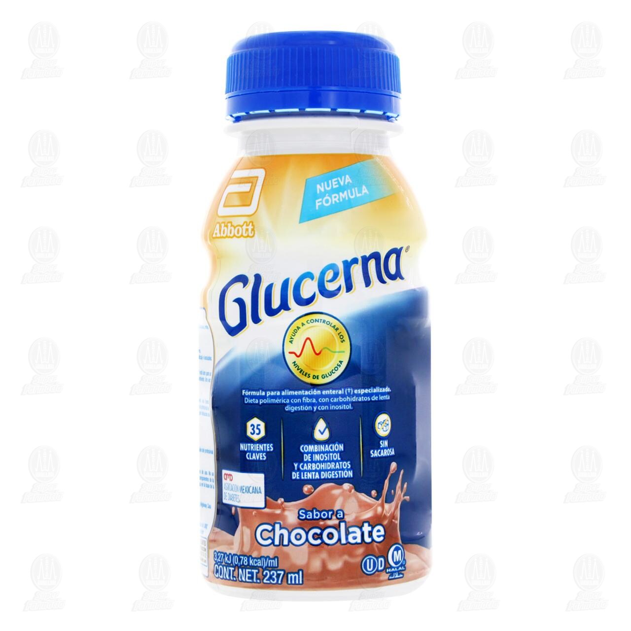 Glucerna Sabor a Chocolate, 237 ml. image number 1
