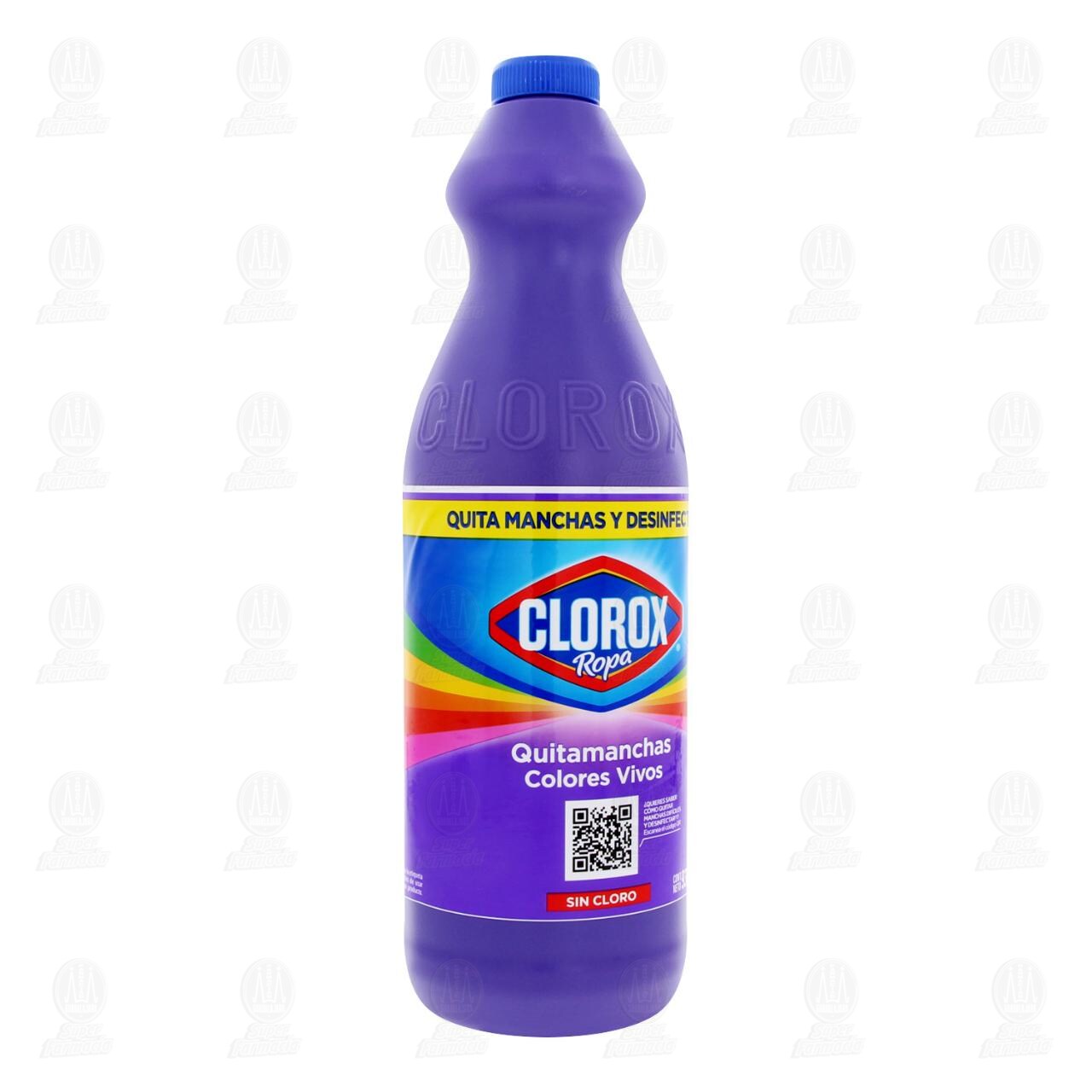 Quitamanchas Clorox Ropa Colores Vivos Sin cloro, 930 ml.