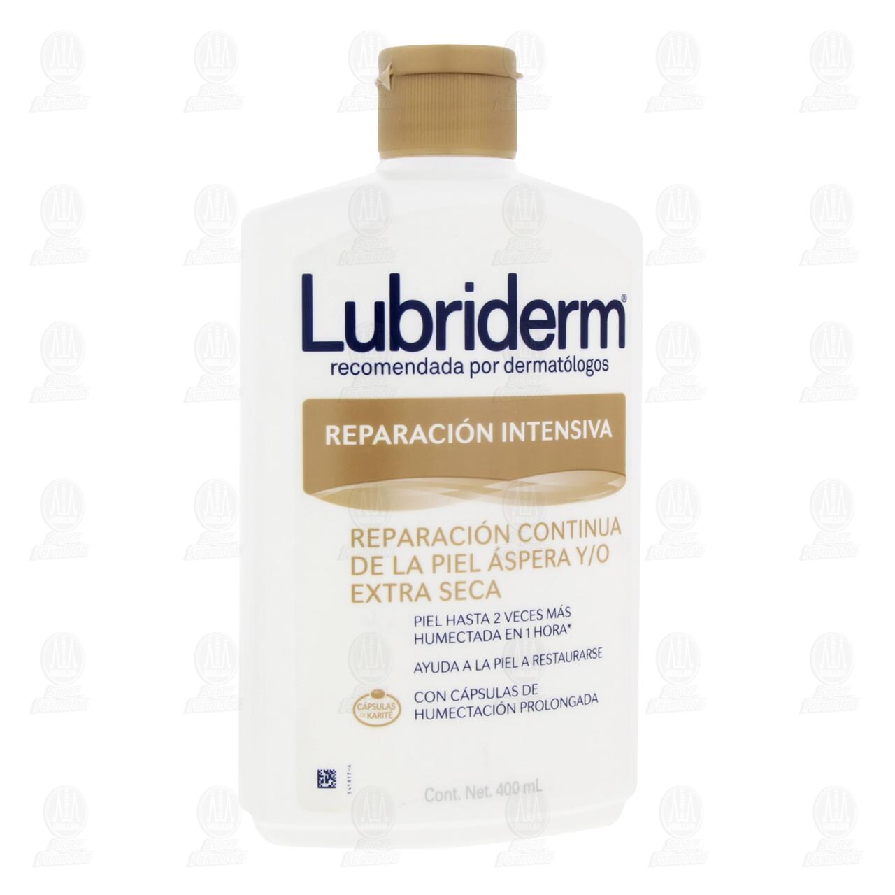 Crema Corporal Lubriderm Reparaci&oacute;n Intensiva, 400 ml. image number 0