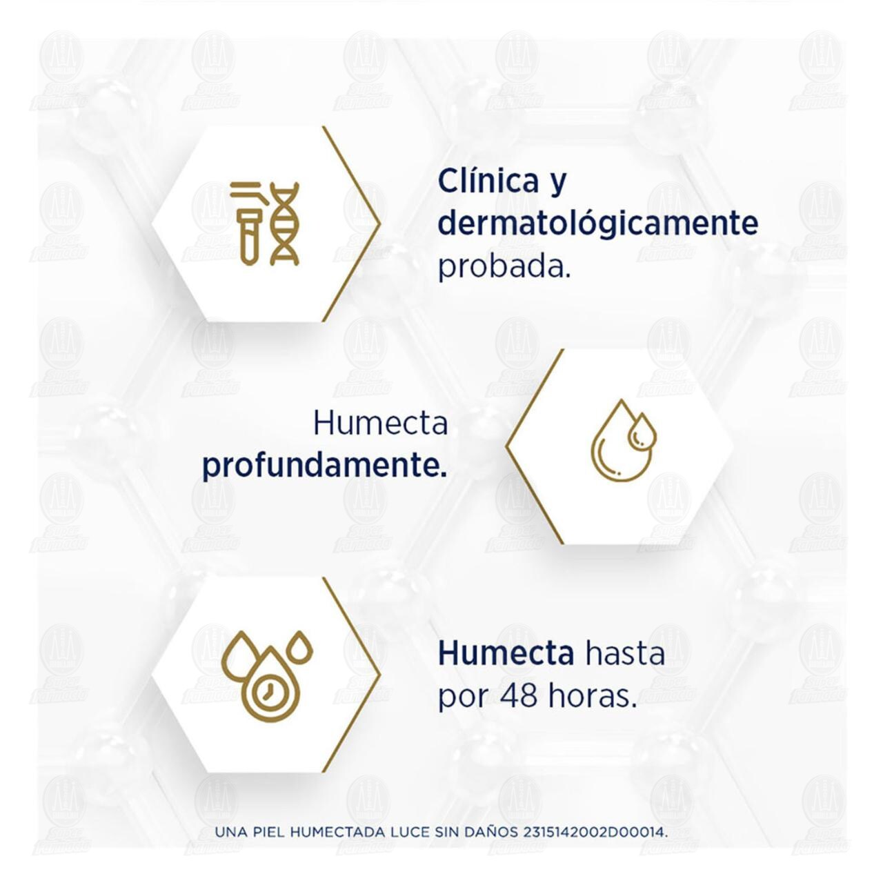 Crema Corporal Lubriderm Reparaci&oacute;n Intensiva, 400 ml. image number 2