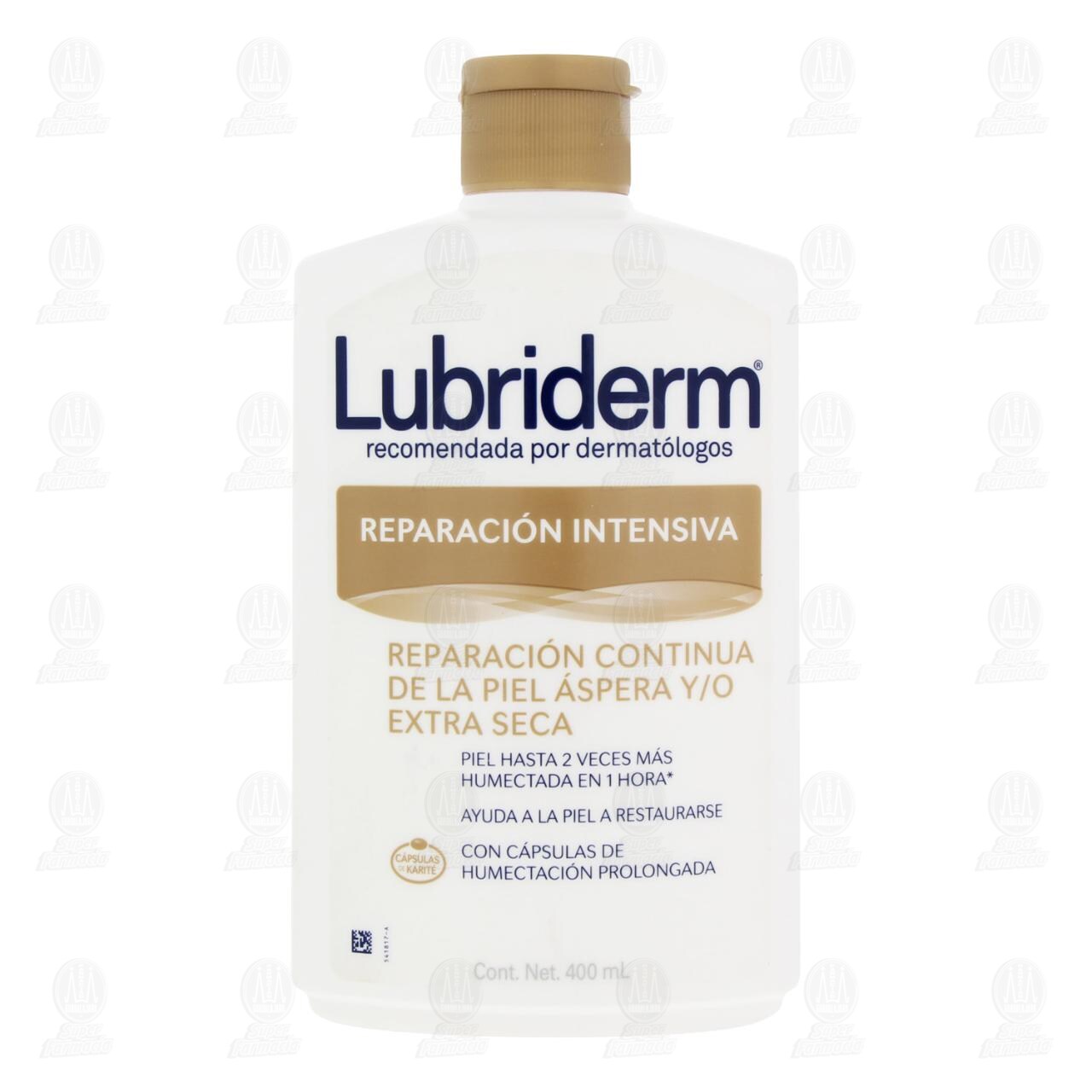 Crema Corporal Lubriderm Reparaci&oacute;n Intensiva, 400 ml. image number 1
