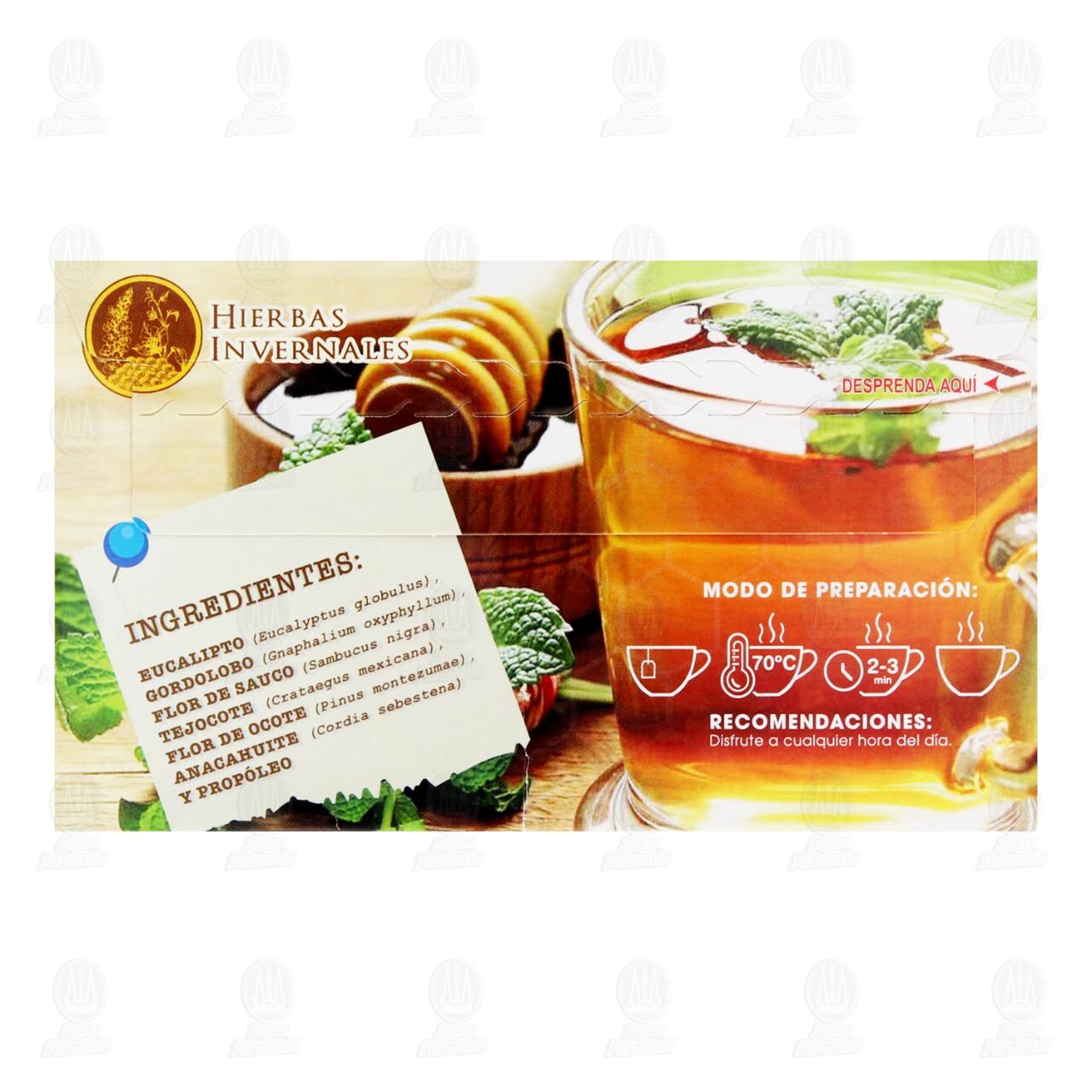 Hierbas Therbal para Infusi&oacute;n Abango con Prop&oacute;leo, 37.5 gr. image number 2