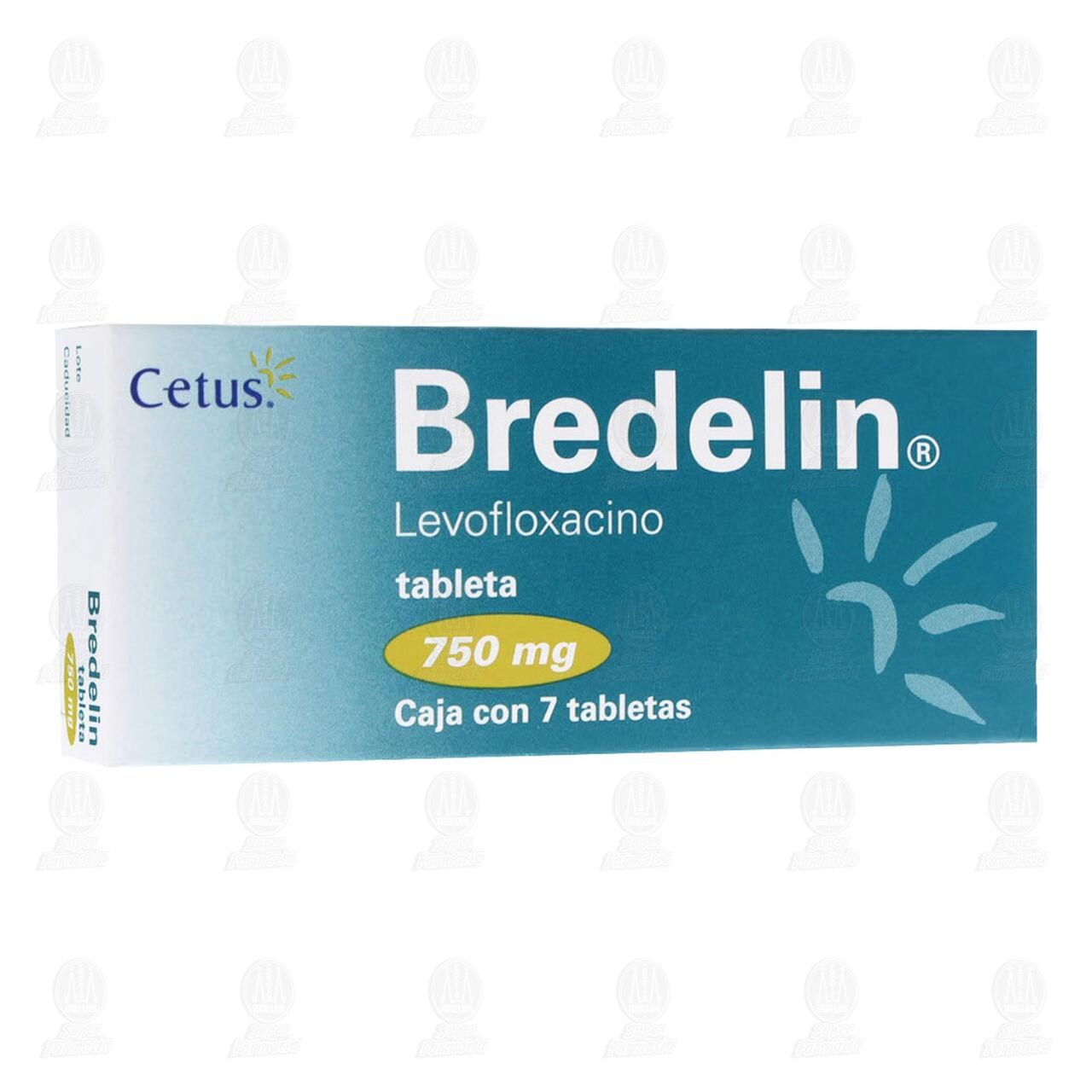 Bredelin 750 mg, 7 Tabletas. image number 0