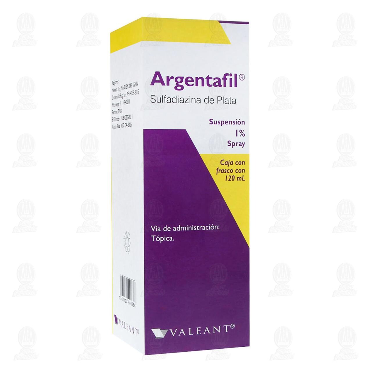 Argentafil 1%, Suspensi&oacute;n Spray, 120 ml. image number 0