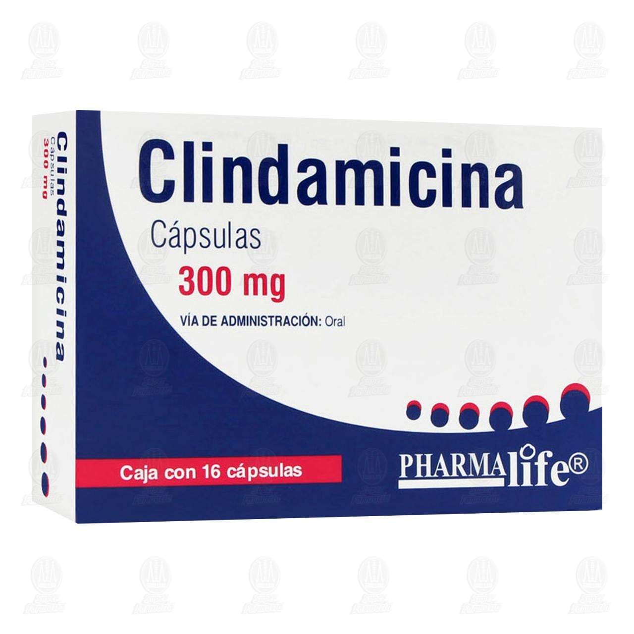 Clindamicina 300 mg, 16 C&aacute;psulas Pharmalife. image number 0