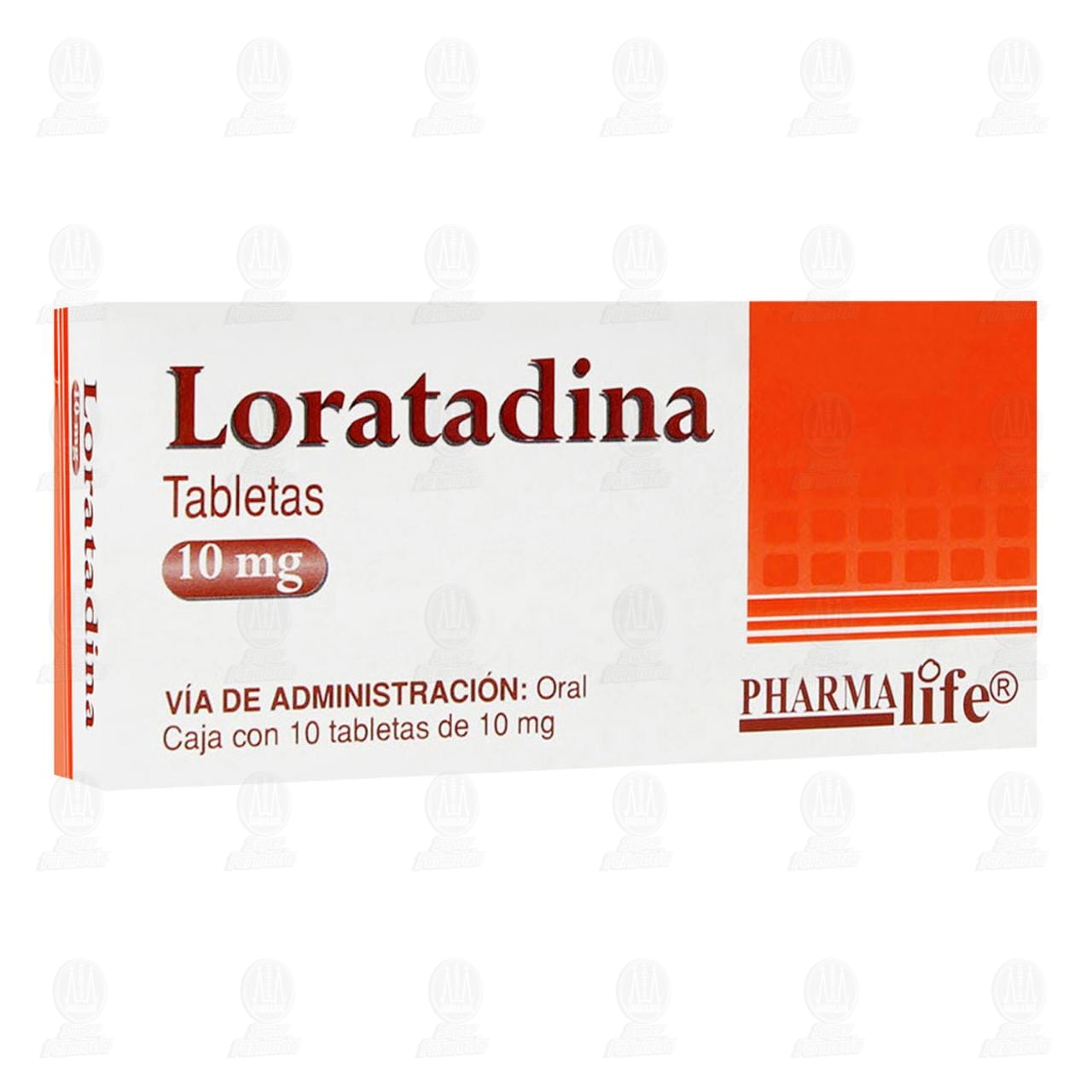 Imagen para Loratadina 10 mg, 10 Tabletas Pharmalife.