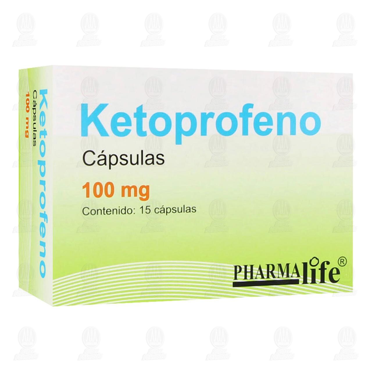Ketoprofeno 100 mg, 15 C&aacute;psulas Pharmalife. image number 0