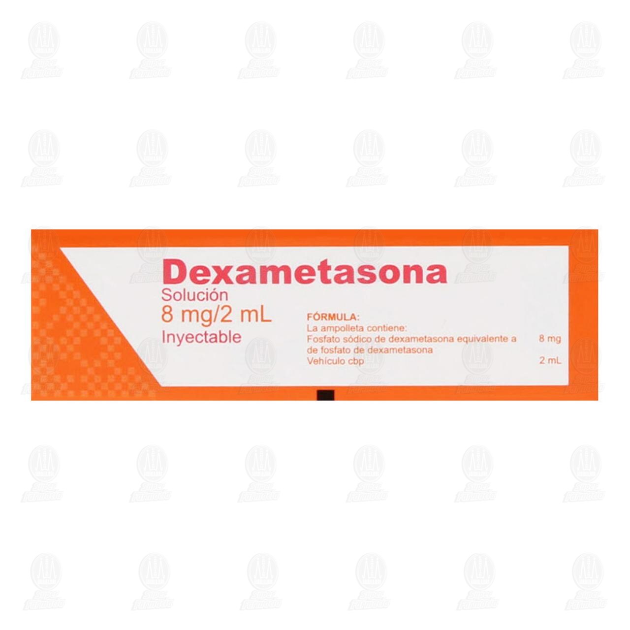Dexametasona 8mg/2ml Solución Inyectable Ampolleta, 2 ml Pharmalife. de