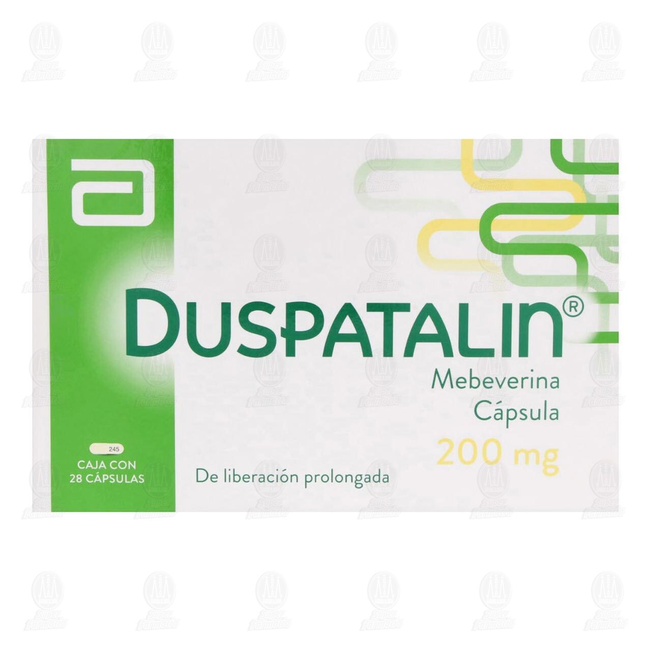 Duspatalin 200 mg, 28 C&aacute;psulas. image number 1
