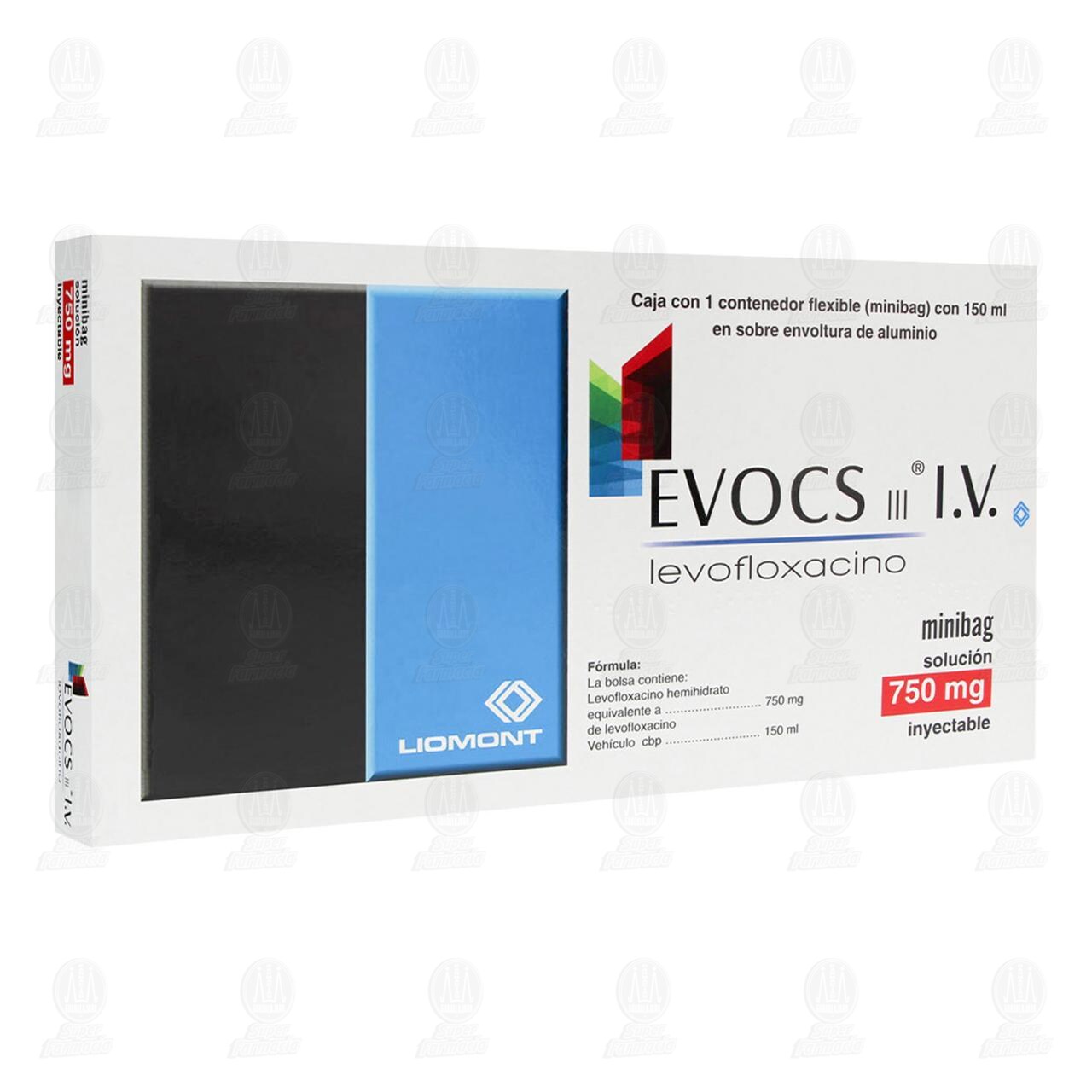 Evocs III 750 mg, Minibag Inyectable 150 ml. image number 0