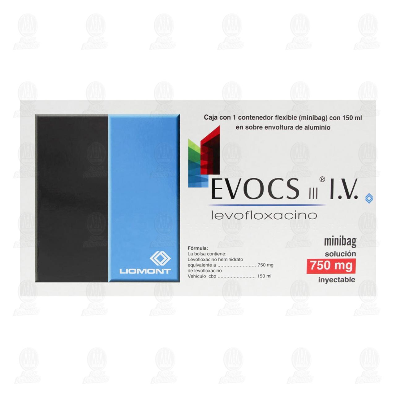 Evocs III 750 mg, Minibag Inyectable 150 ml. image number 1