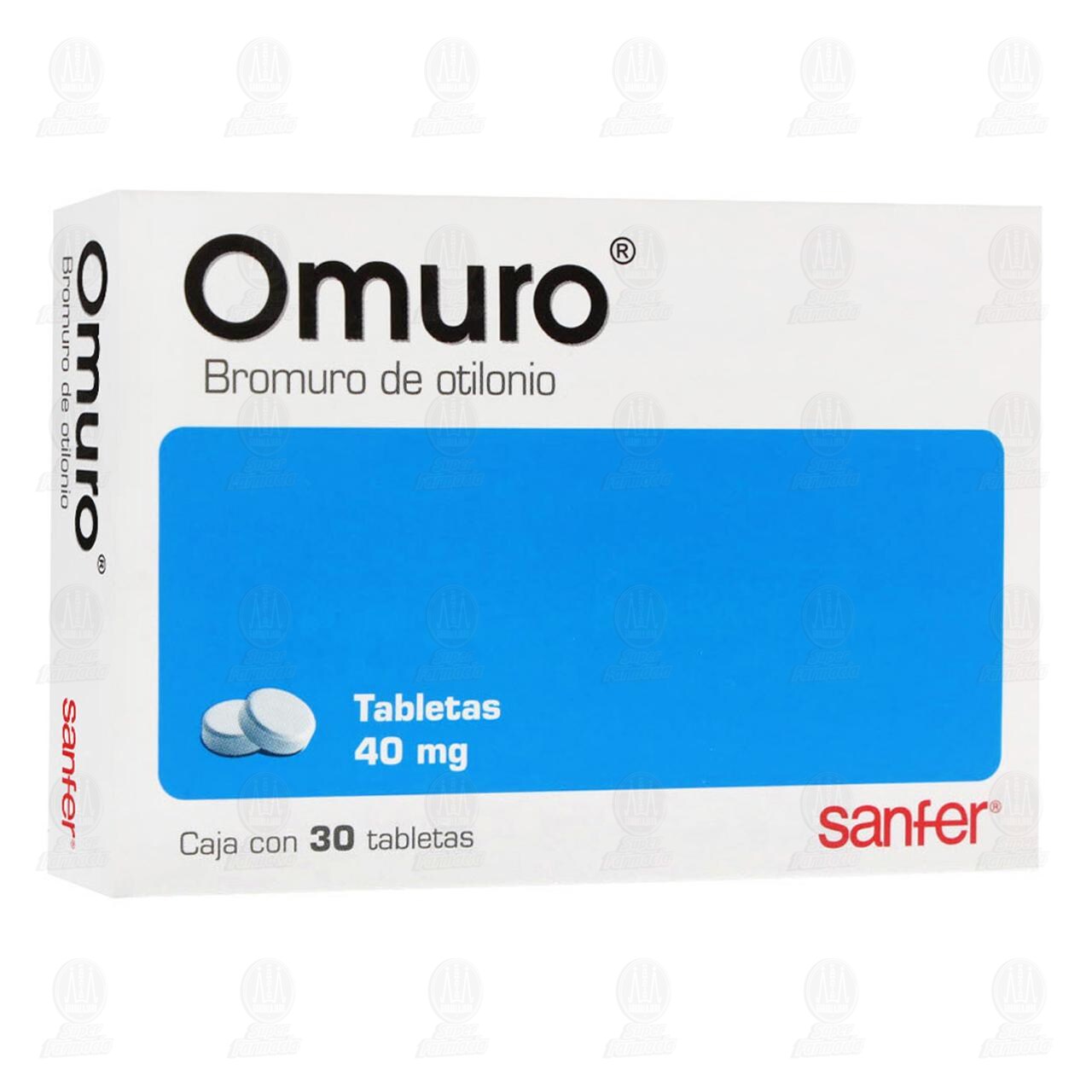 Omuro 40 mg, 30 Tabletas. image number 0