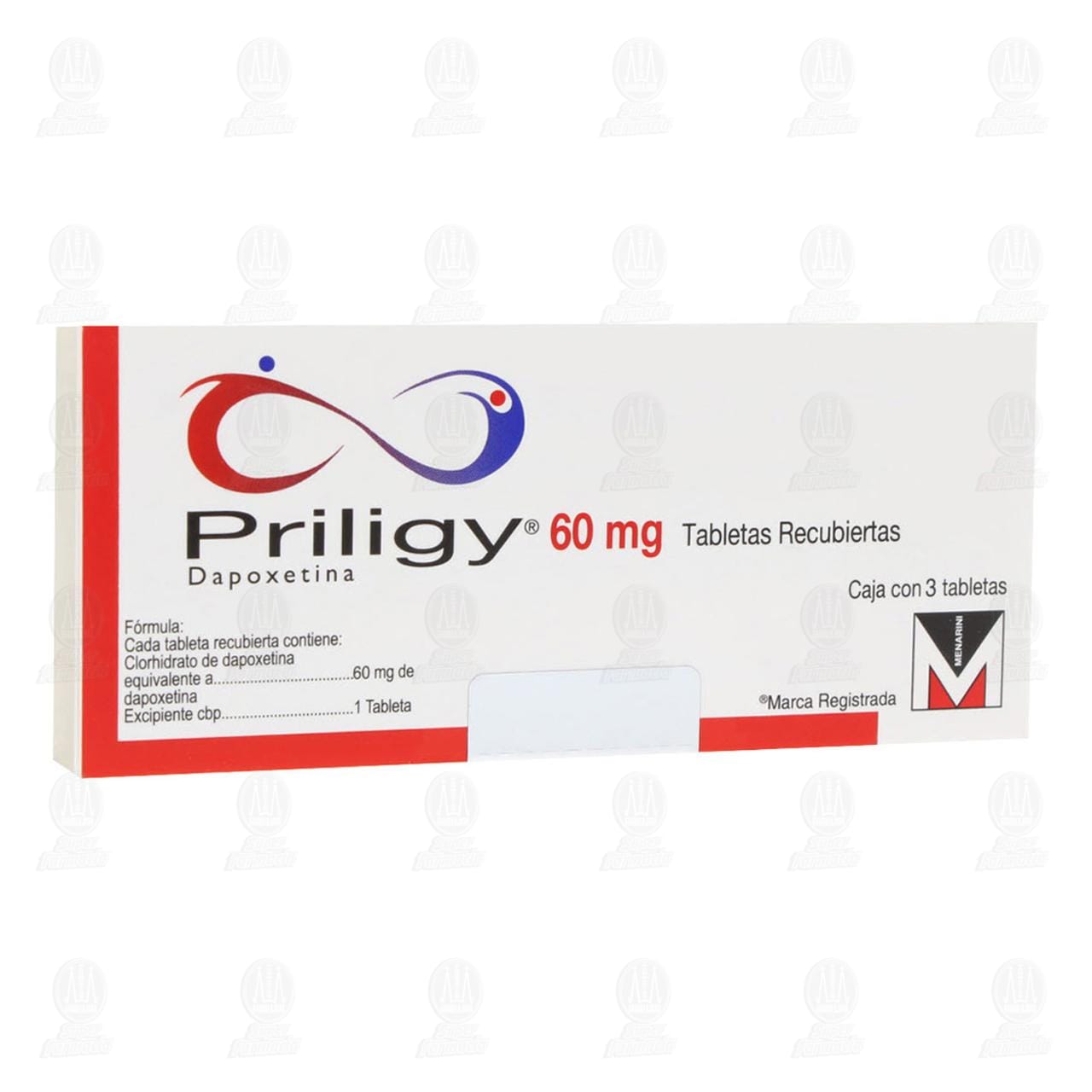 Imagen para Priligy 60 mg, 3 Tabletas.