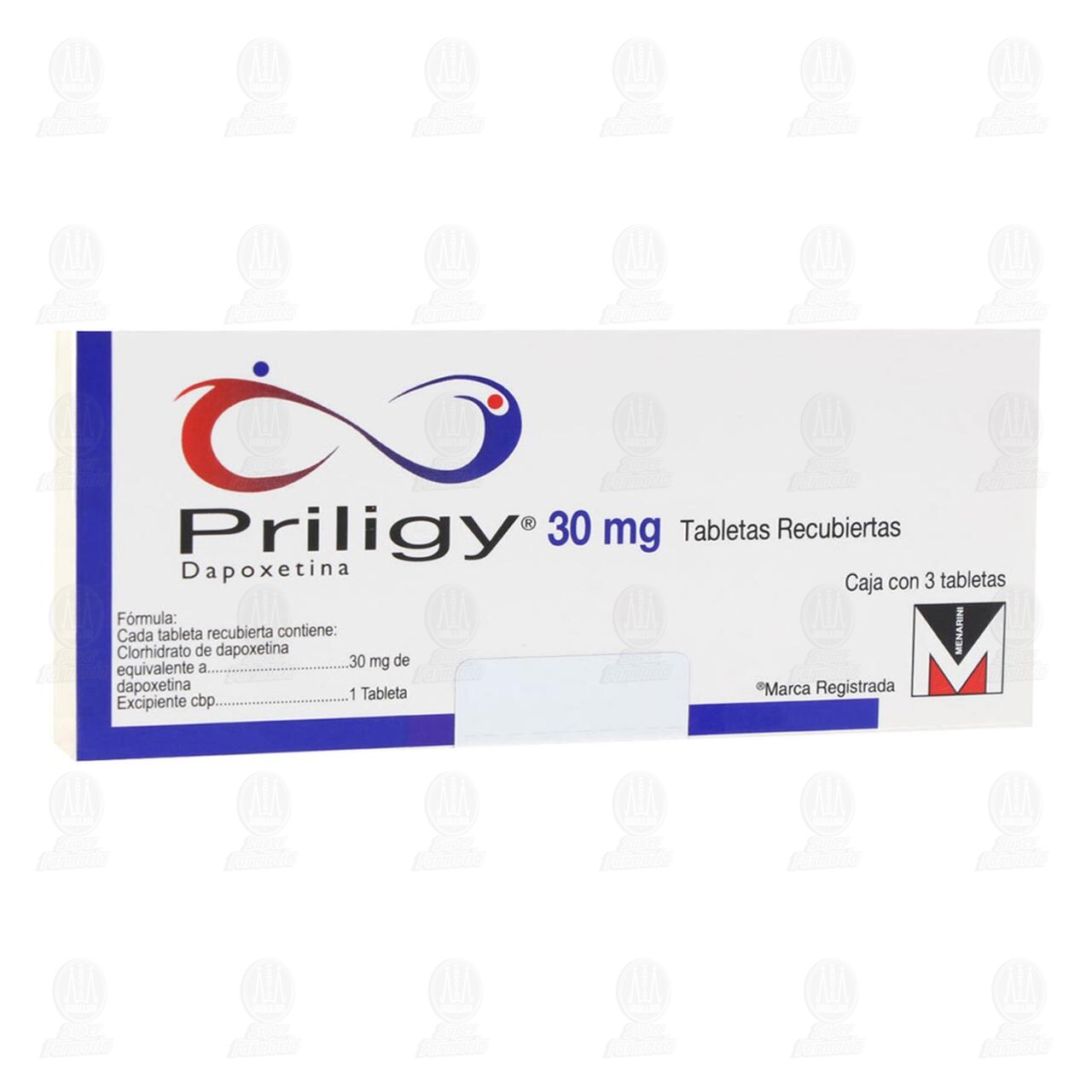 Priligy 30 mg, 3 Tabletas.