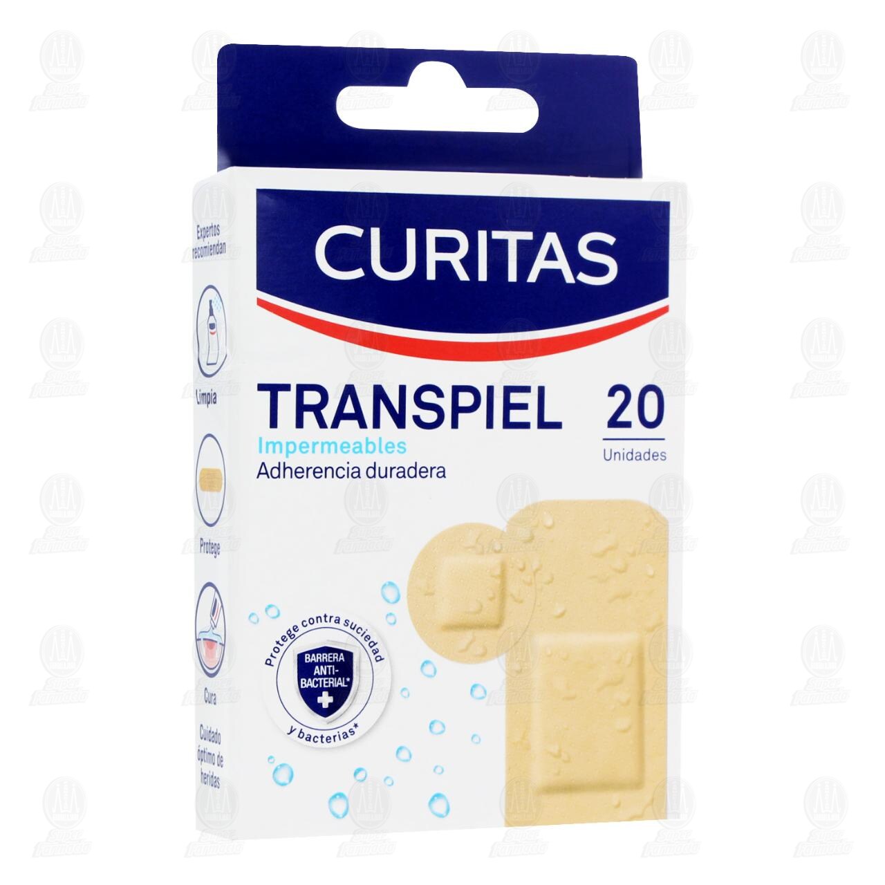 Curitas Transpiel Surtidas, 20 pzas. image number 0