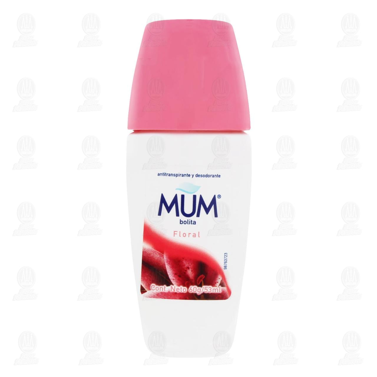 Antitranspirante y Desodorante Mum Floral Bolita, 60 gr. image number 1