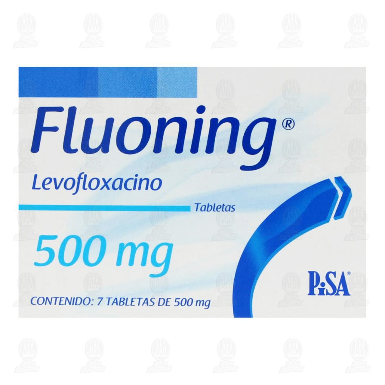 Fluoning 500 mg, 7 Tabletas. image number 1