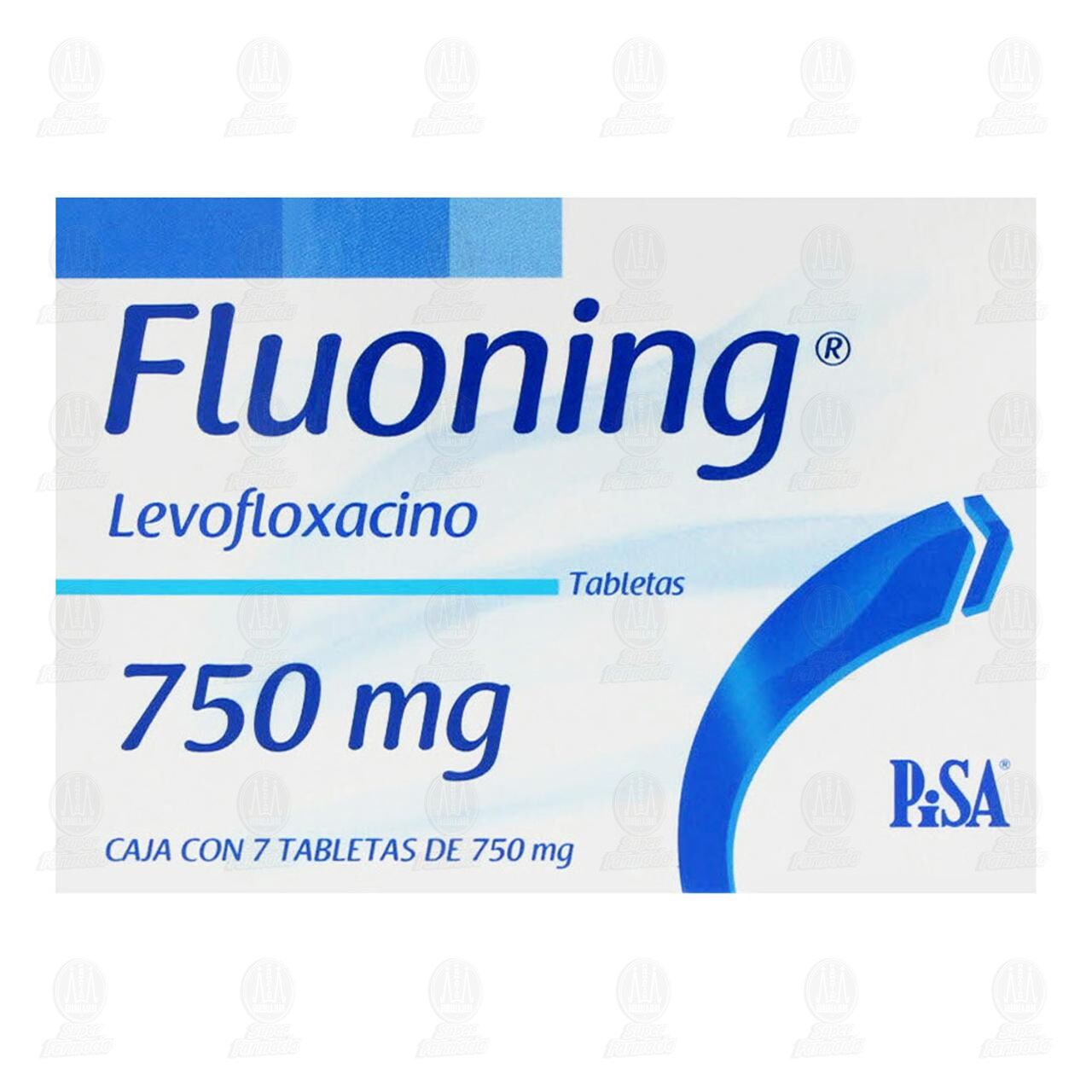 Fluoning 750 mg, 7 Tabletas. image number 1