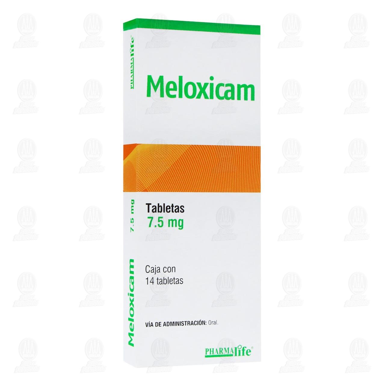 Meloxicam 7.5 mg, 14 Tabletas Pharmalife. image number 0