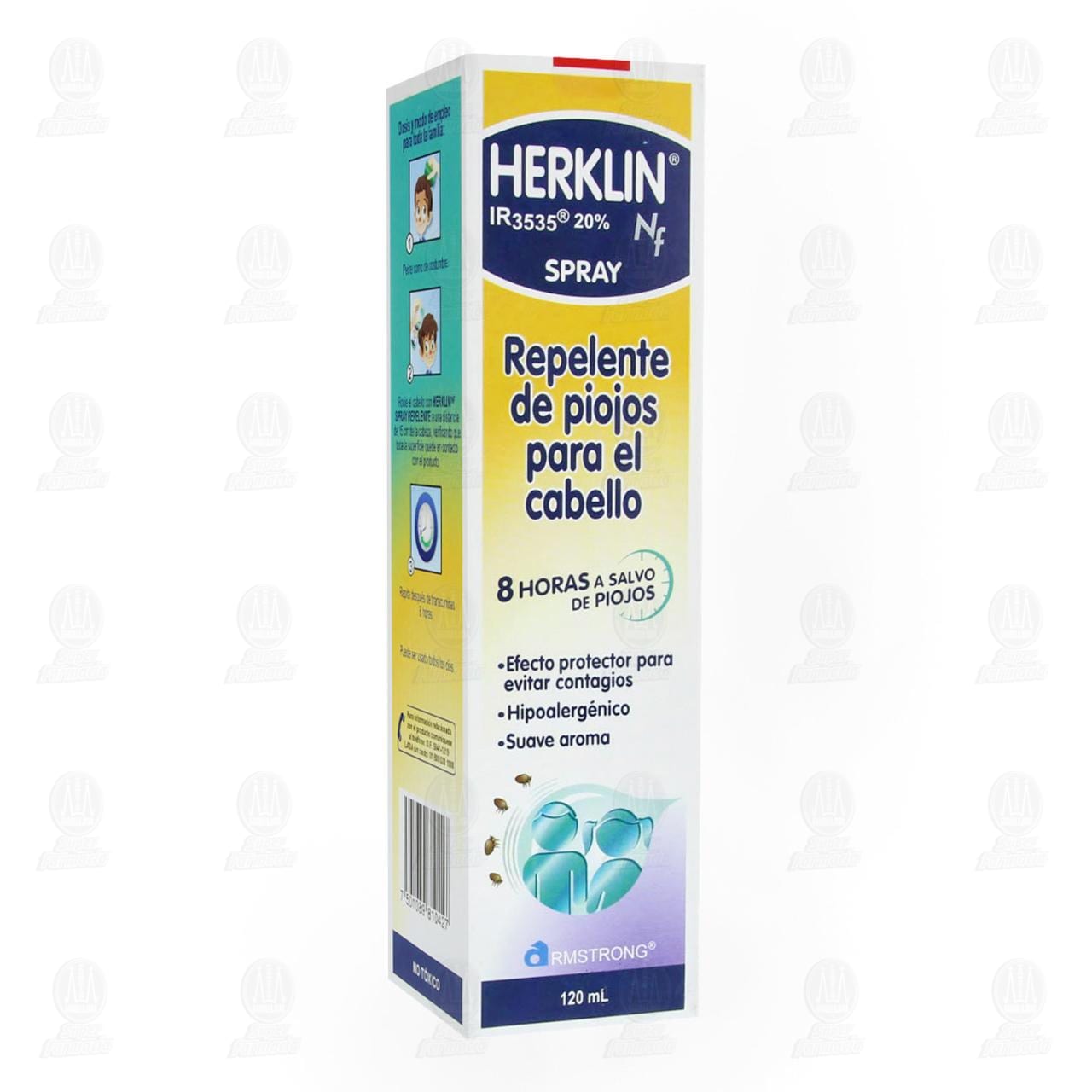 Herklin Nf Spray Repelente, 120 ml.