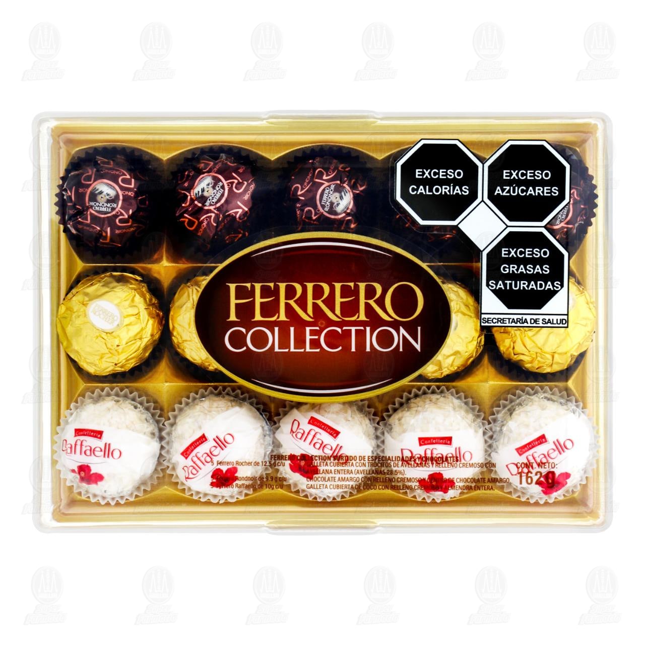 Imagen para Surtido de Especialidades y Chocolates Ferrero Collection, 15 pzas 162 gr.