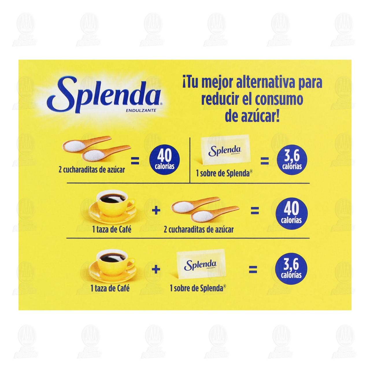 Splenda Original 50 Sobres, 50 gr. image number 2