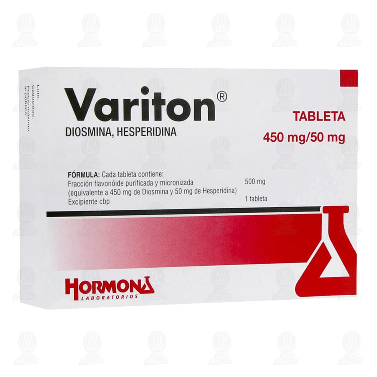 Variton 450mg/50mg, 20 Tabletas. image number 0